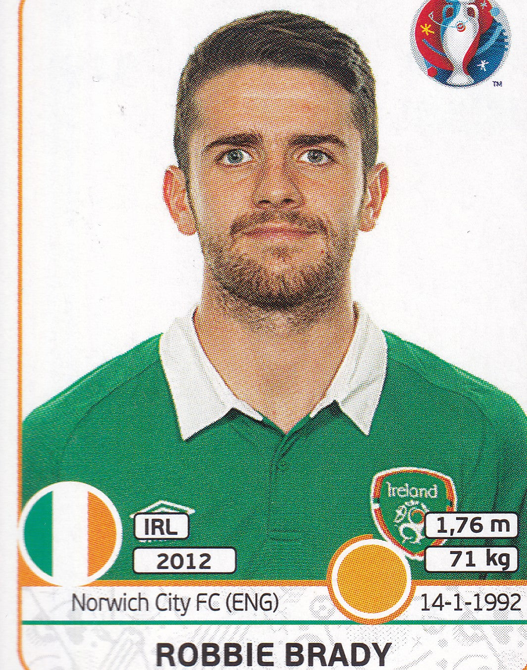 529. ROBBIR BRADY - IRELAND
