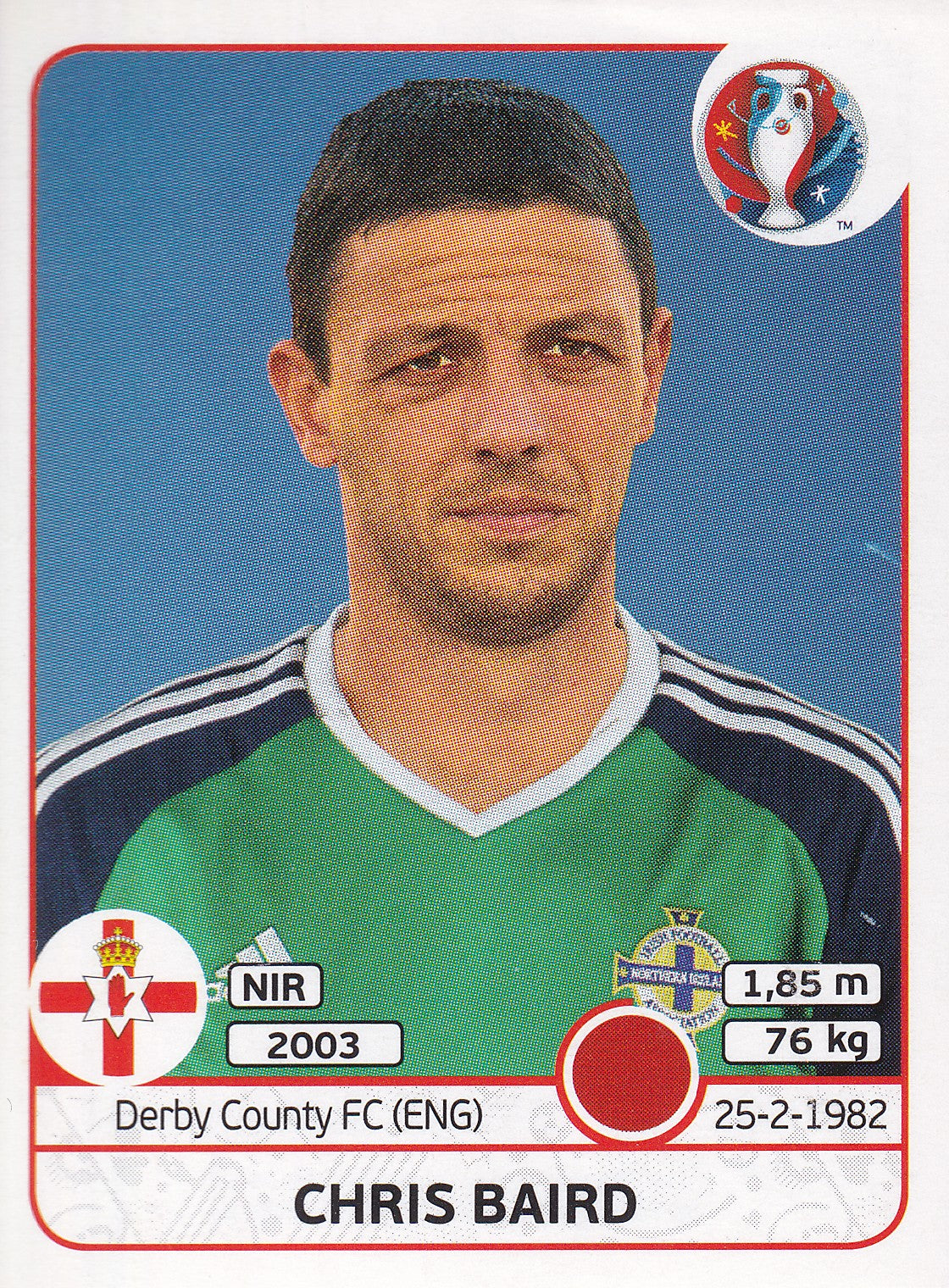 328. CHRIS BAIRD - NORTHERN-IRELAND
