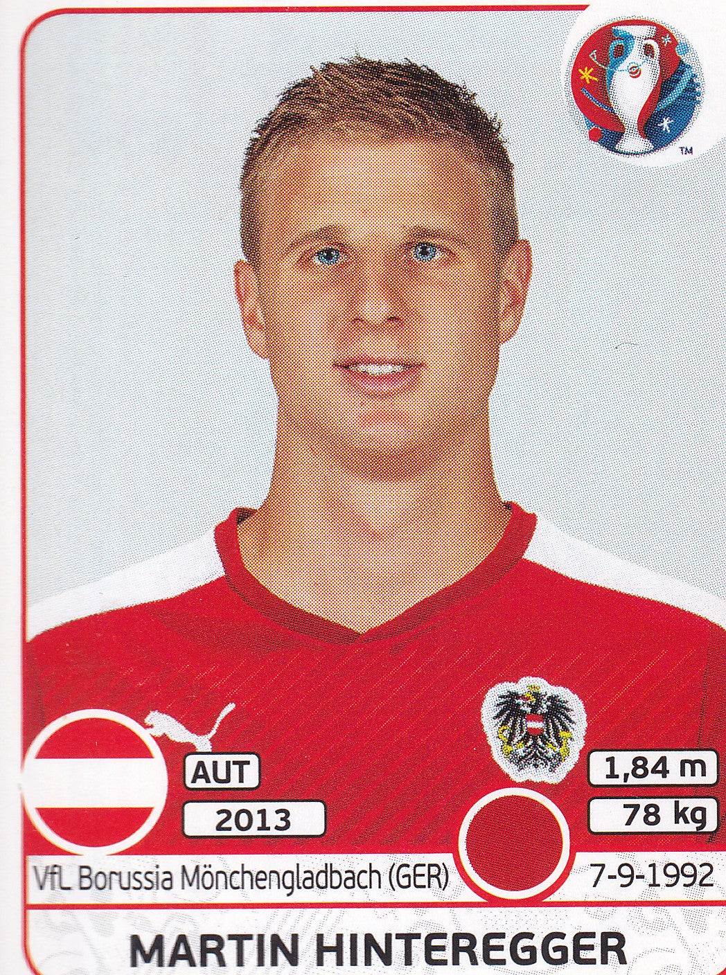 634. MARTIN HINTEREGGER - AUSTRIA