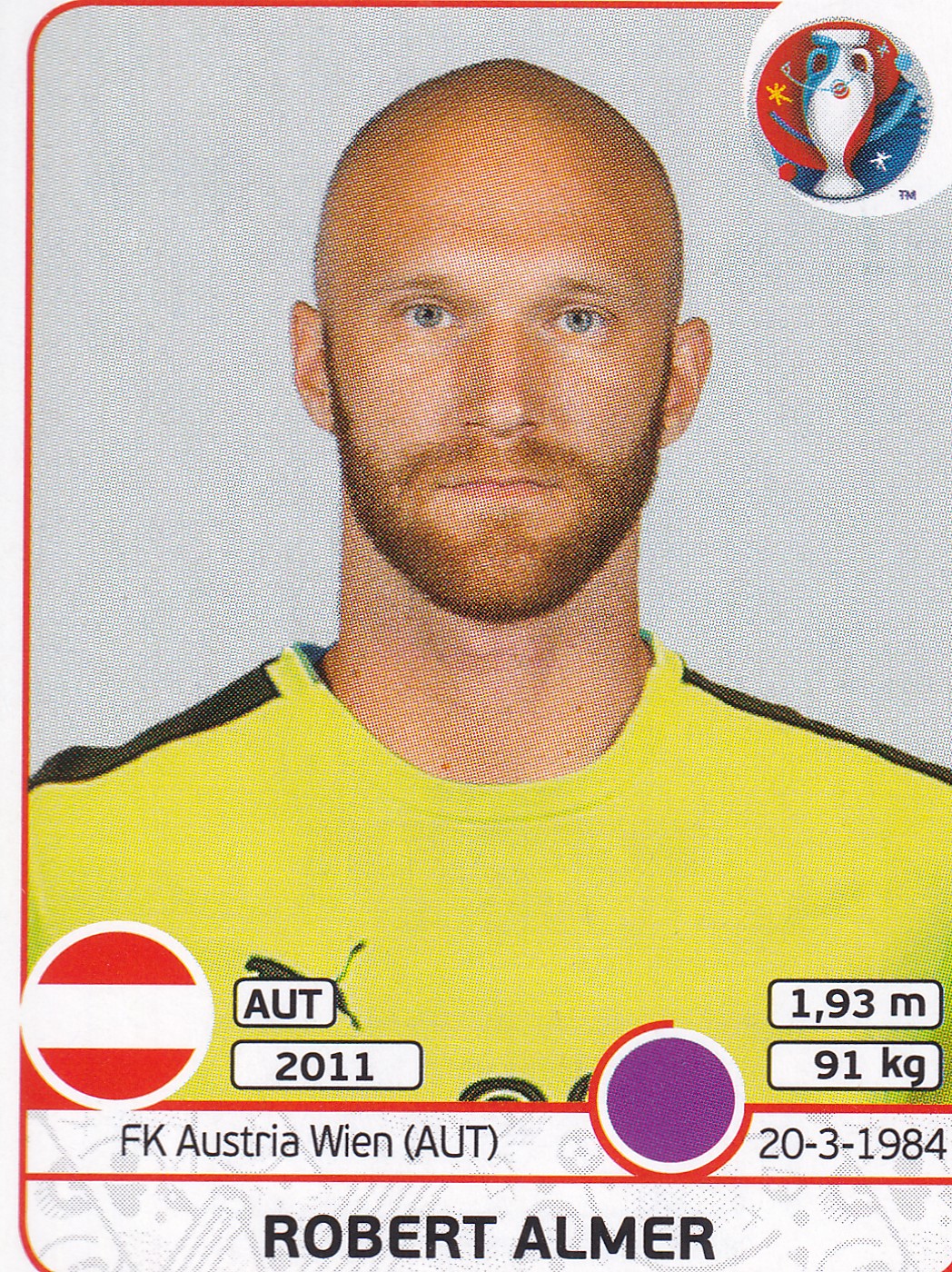 629. ROBERT ALMER - AUSTRIA