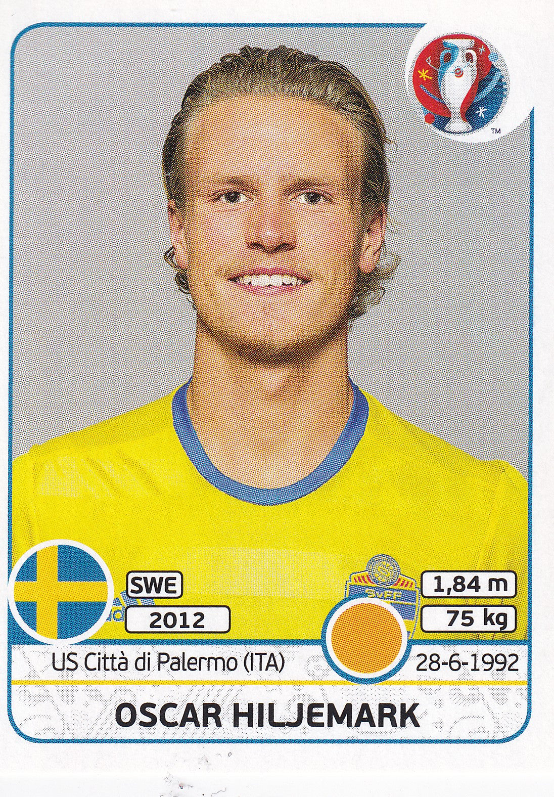 556. OSCAR HILJEMARK - SWEDEN