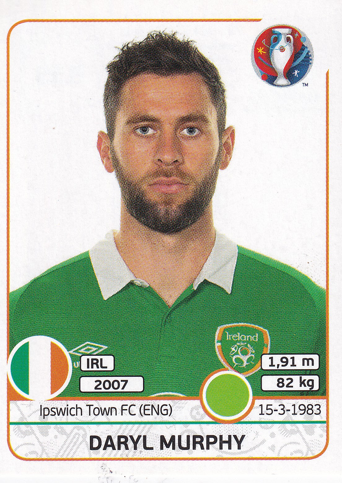 533. DARYL MURPHY - IRELAND