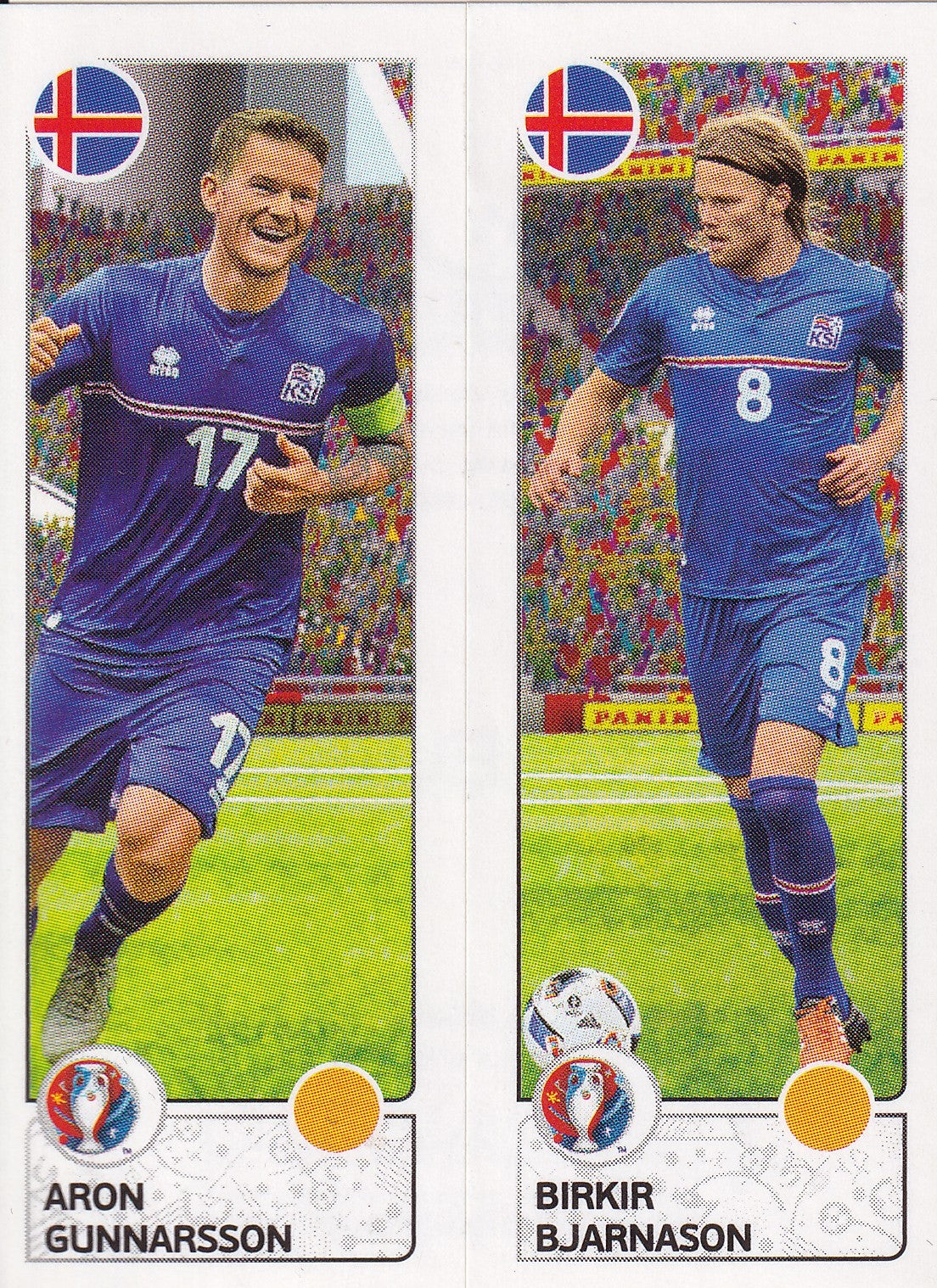 607. A-B. ARON GUNNARSSON - BIRKIR BJARNASON - ISLAND