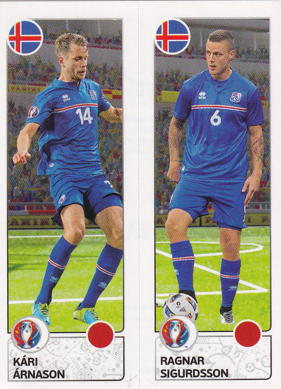 605. A-B. KARI ARNASON - RAGNAR SIGURDSSON - ISLAND