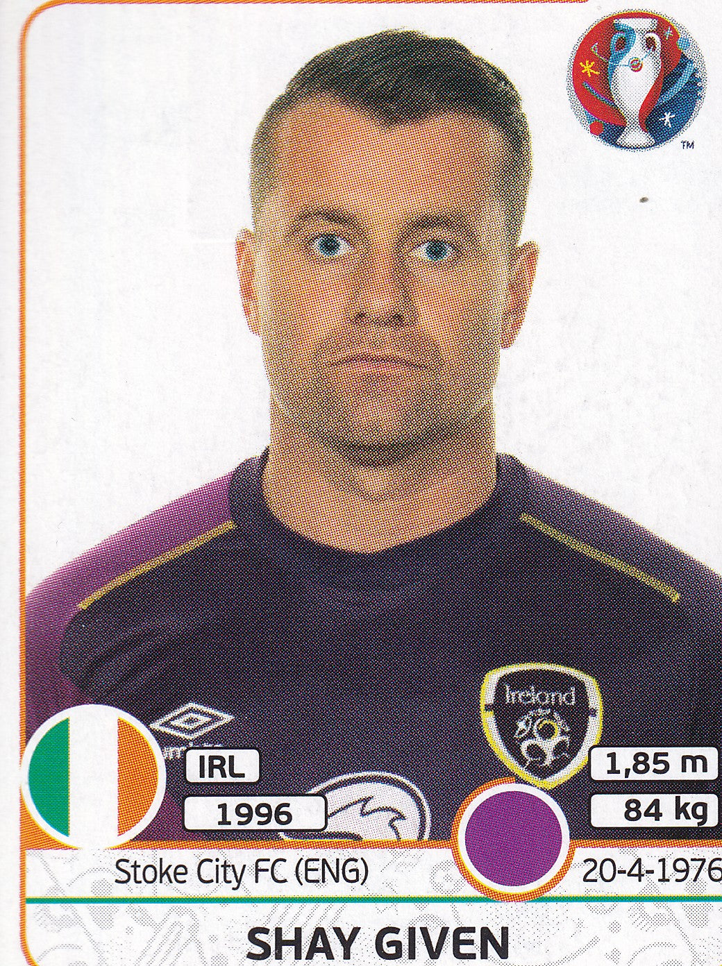517. SHAY GIVEN - IRELAND