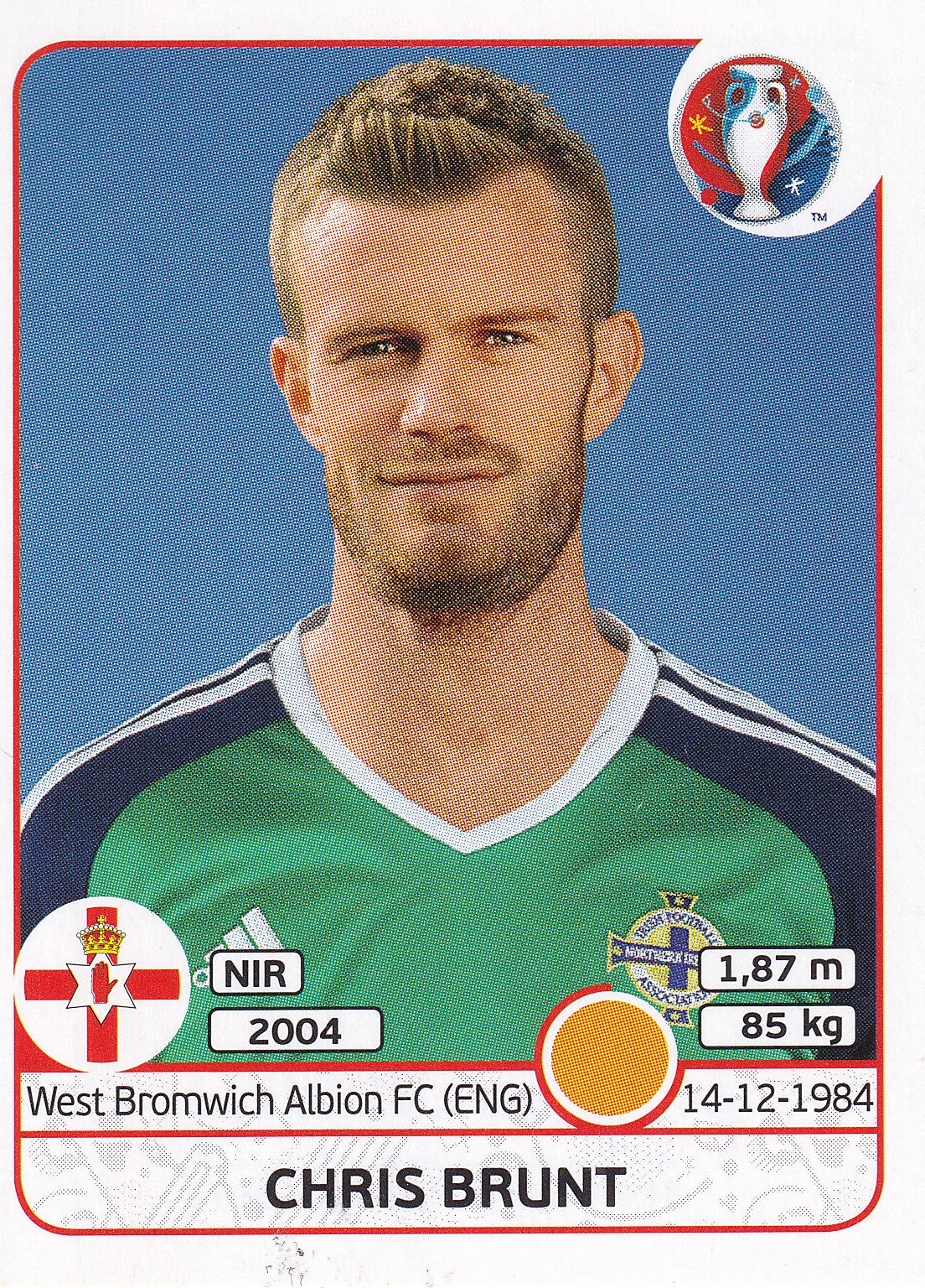 338. CHRIS BRUNT - NORTHERN-IRELAND