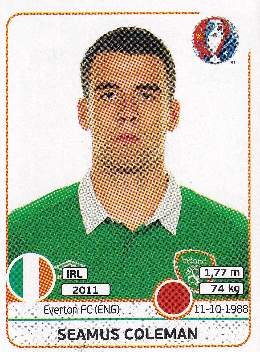 521. SEAMUS COLEMAN - IRELAND