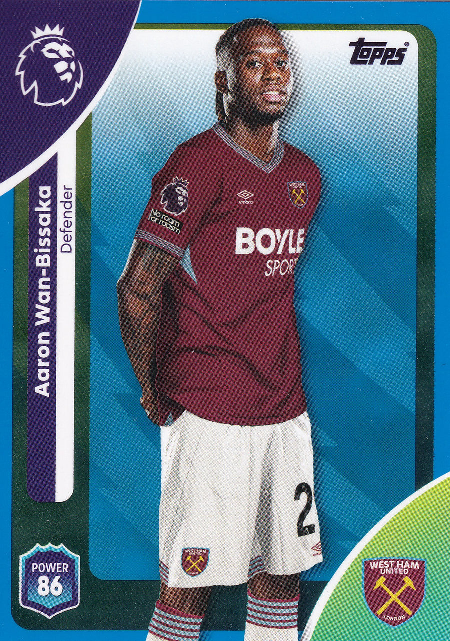 275. AARON WAN-BISSAKA - WEST HAM UNITED - BLUE PARALLELL