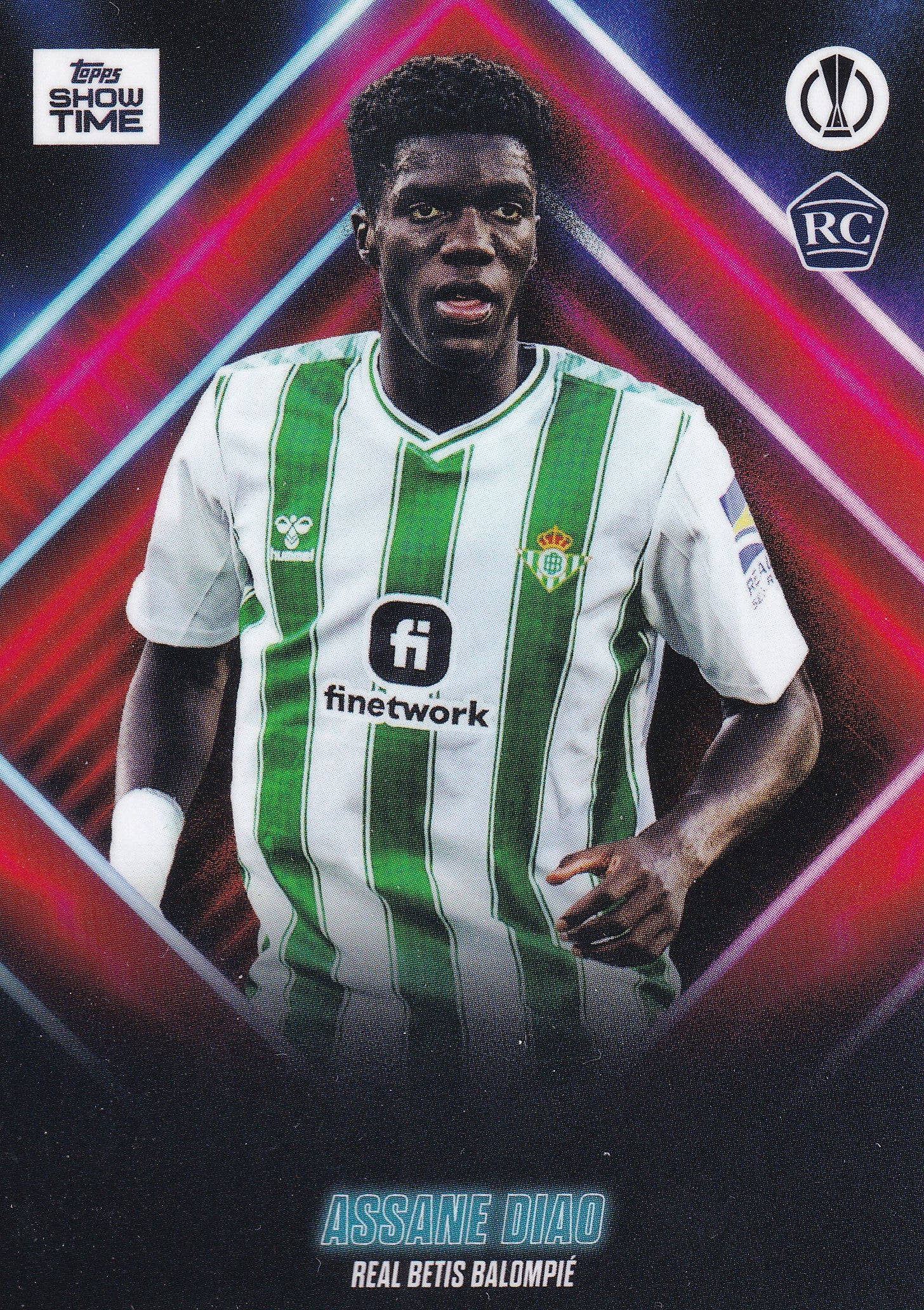 REAL BETIS BALOMPIE - ASSANE DIAO - ROOKIE CARD