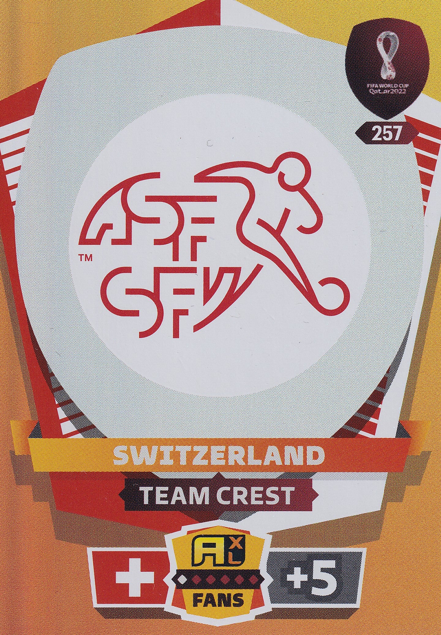 257. SWITZERLAND - TEAM CREST