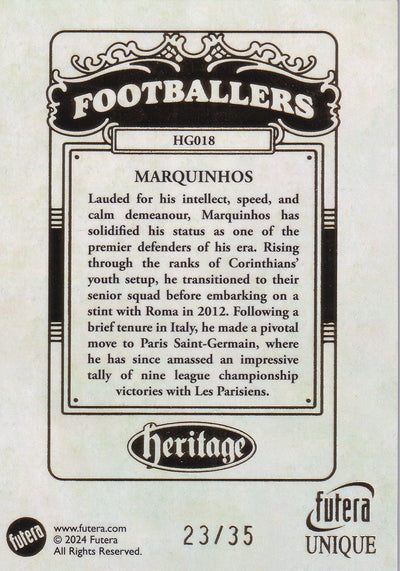 MARQUINHOS - BRAZIL - HERITAGE /35