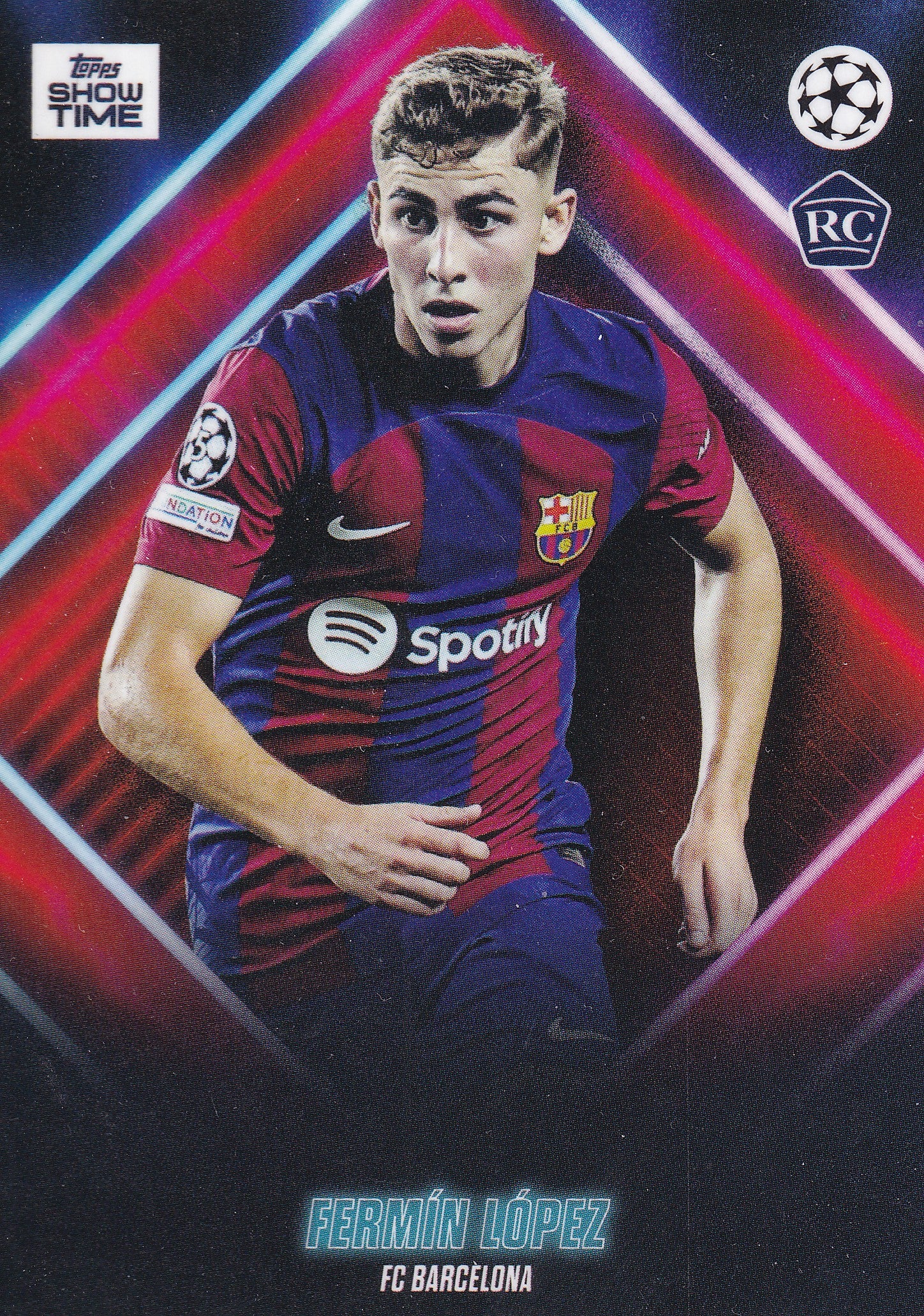 FC BARCELONA - FERMIN LOPEZ - ROOKIE CARD