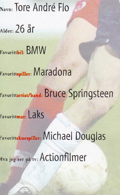 000. TORE ANDRE FLO - NORGE