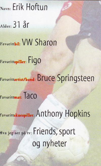 000. ERIK HOFTUN - NORGE