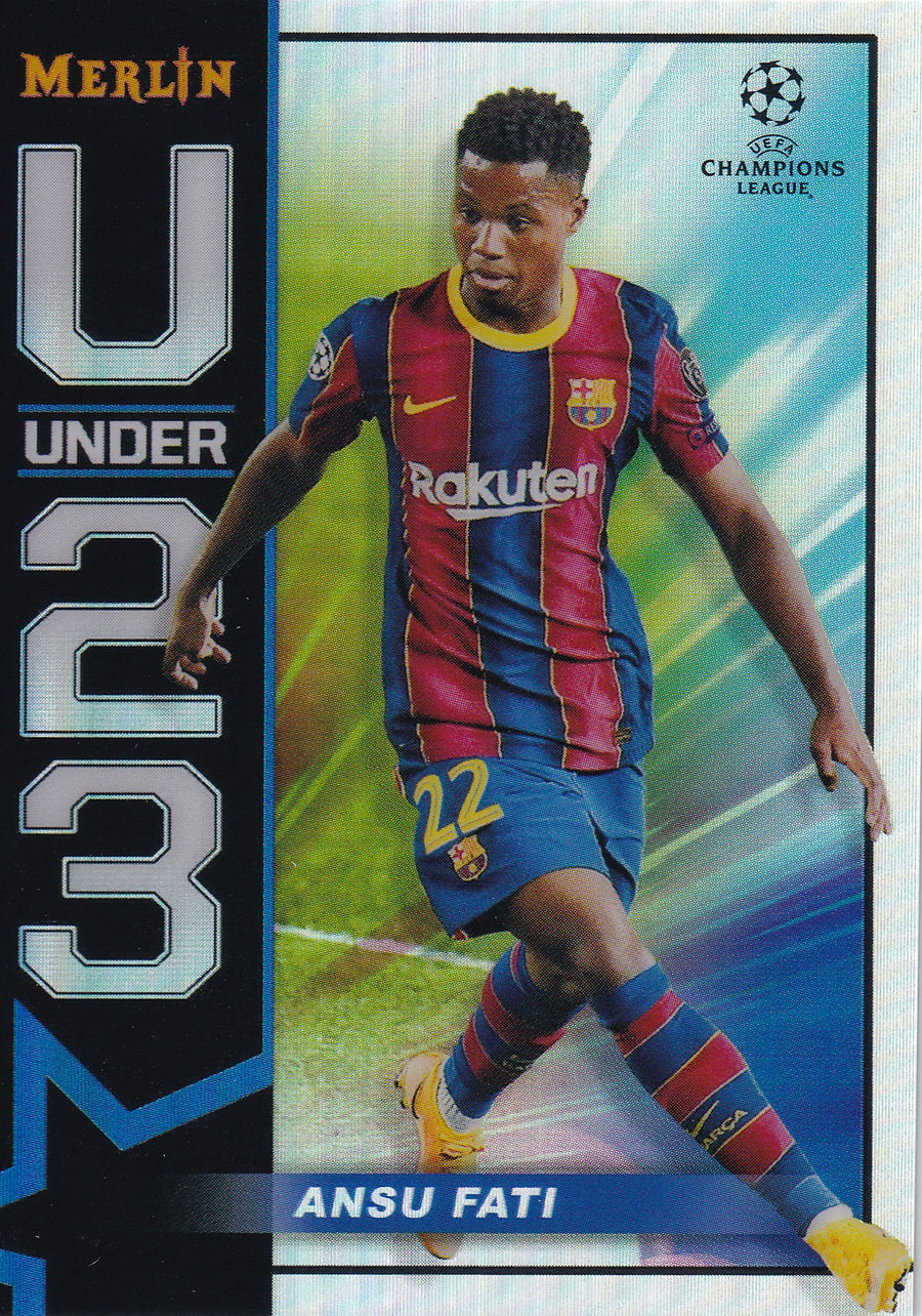 U23-AF. ANSU FATI - FC BARCELONA - UNDER 23 REFRACTOR