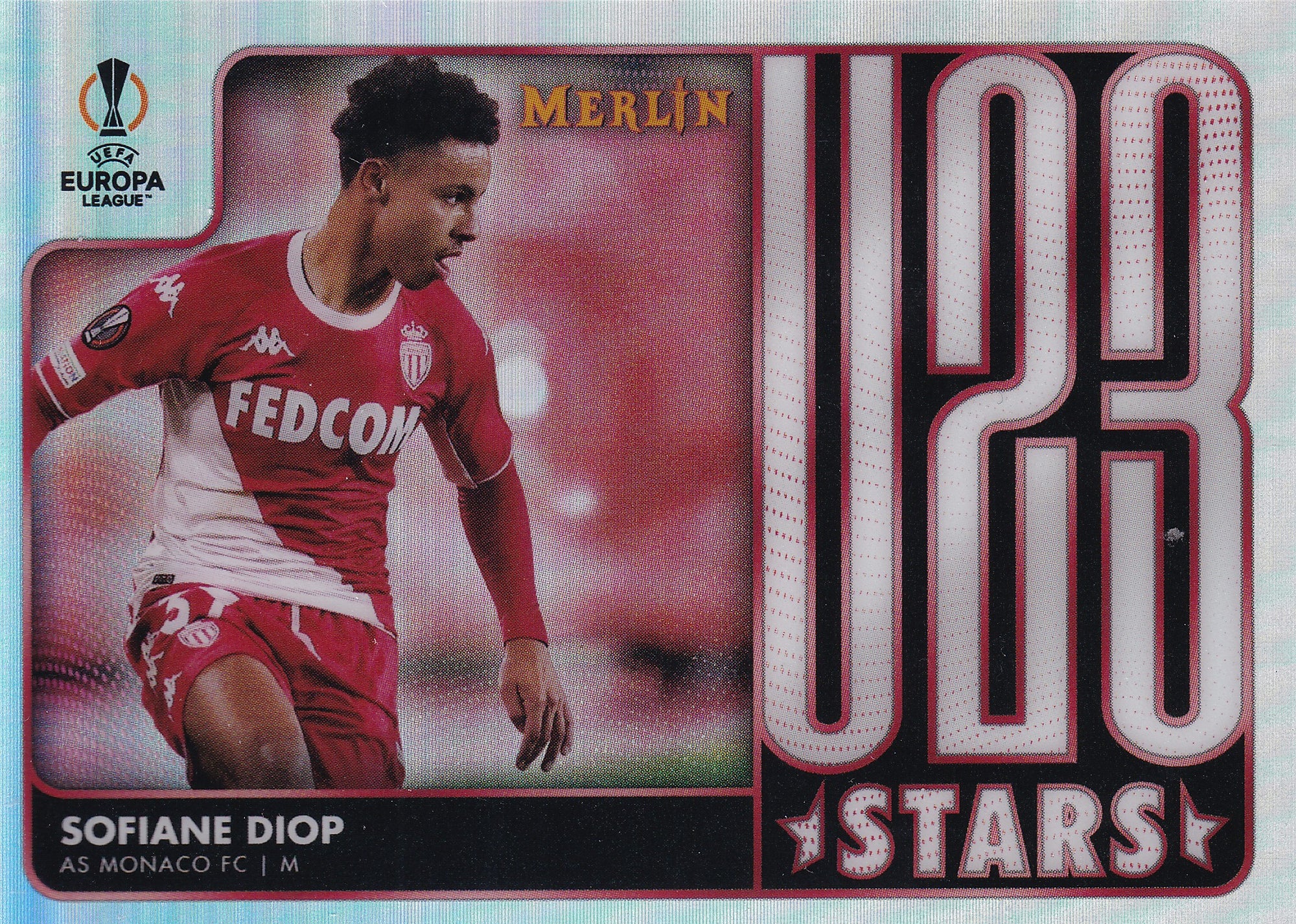 U23-01. SOFIANE DIOP - AS MONACO - U23 STARS - REFRACTOR