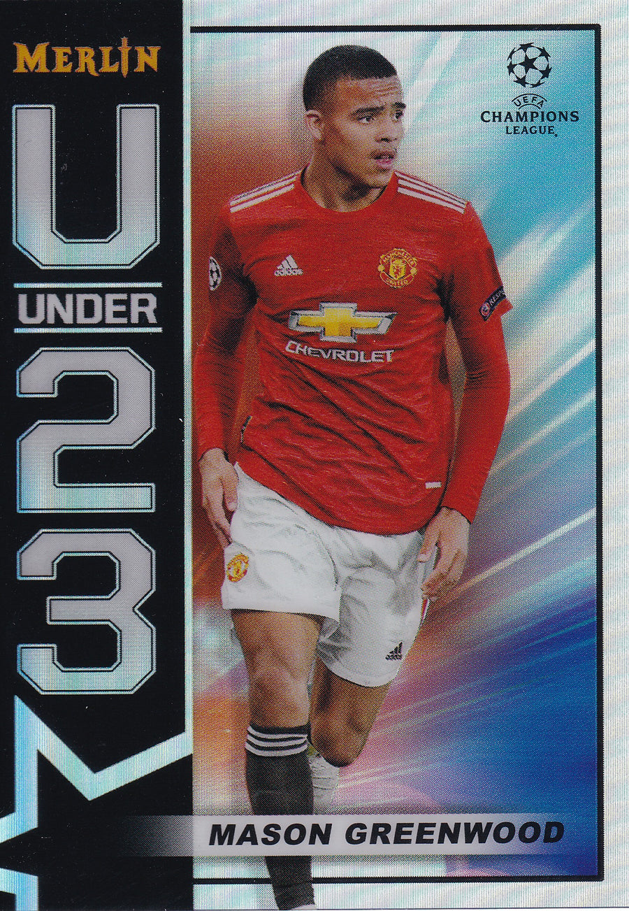 U23-MG. MASON GREENWOOD - MANCHESTER UNITED - UNDER 23 - REFRACTOR