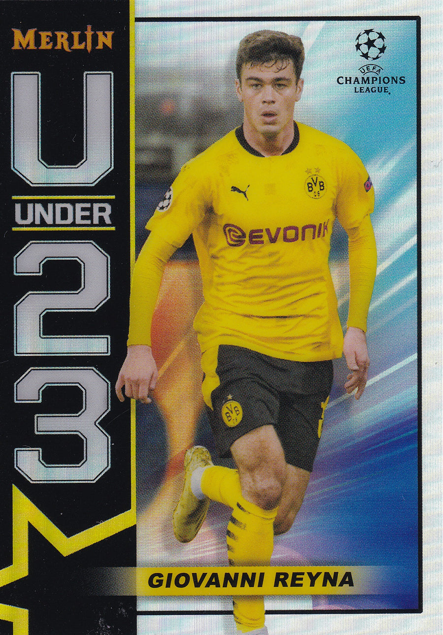 U23-GR. GIOVANNI REYNA - BORUSSIA DORTMUND - UNDER 23 - REFRACTOR