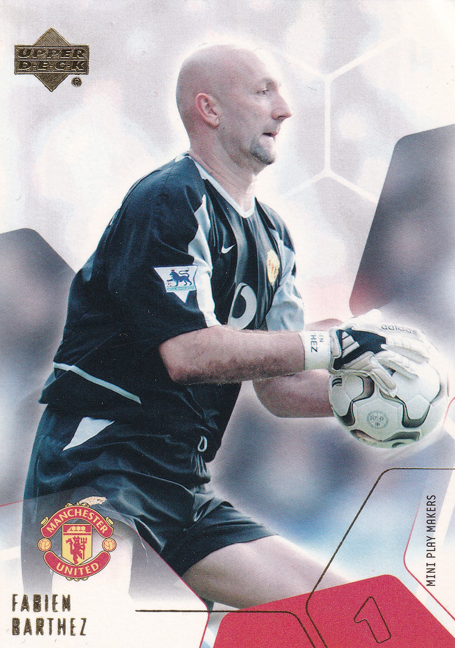 001. FABIEN BARTHEZ - MANCHESTER UNITED