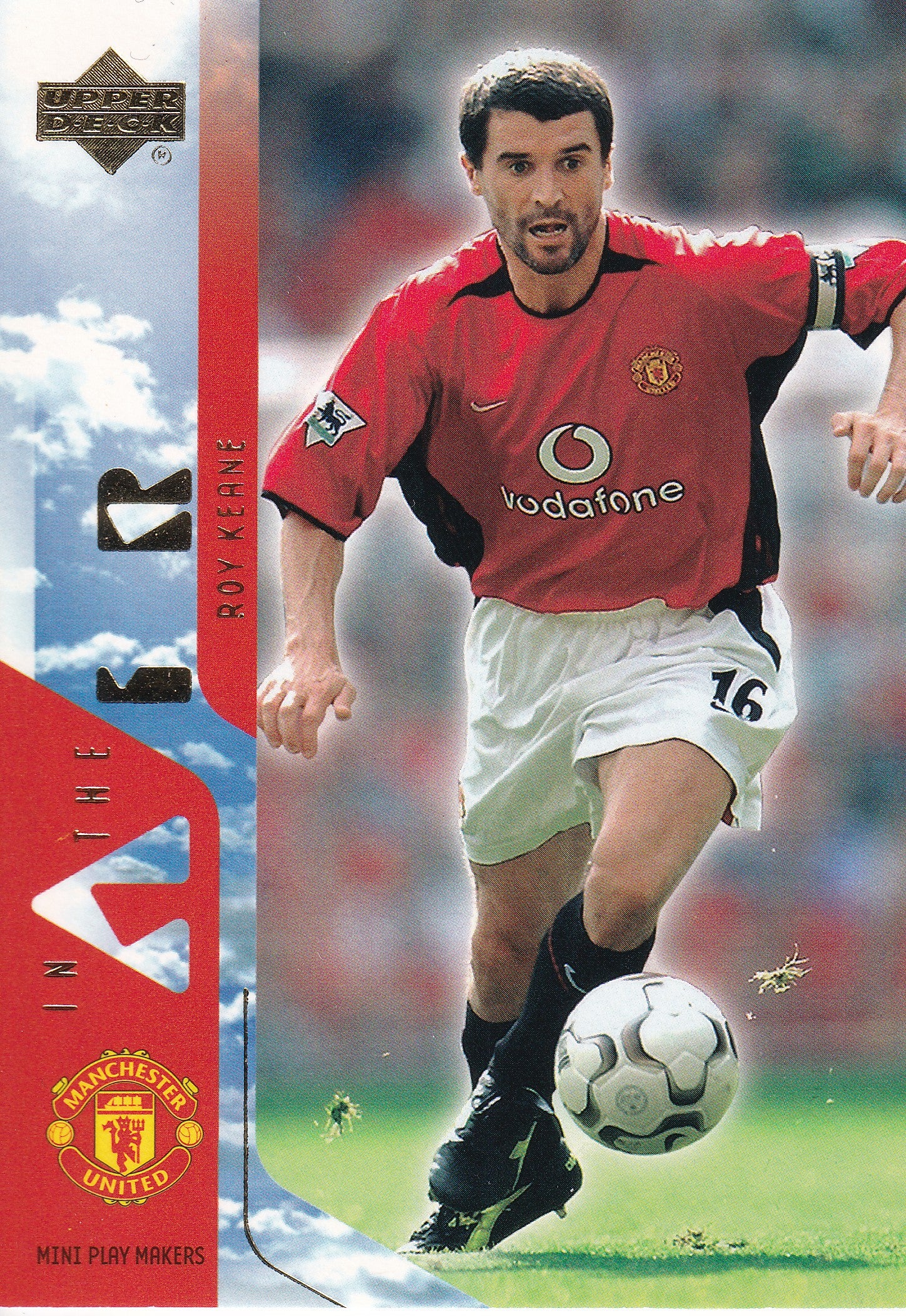046. ROY KEANE - MANCHESTER UNITED - IN THE AIR