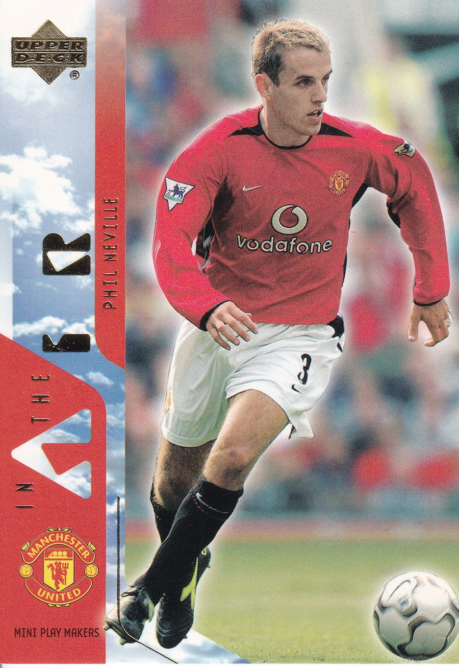 055. PHIL NEVILLE - MANCHESTER UNITED - IN THE AIR