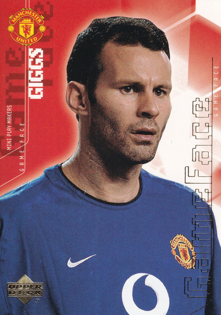 084. RYAN GIGGS - MANCHESTER UNITED - GAME FACE