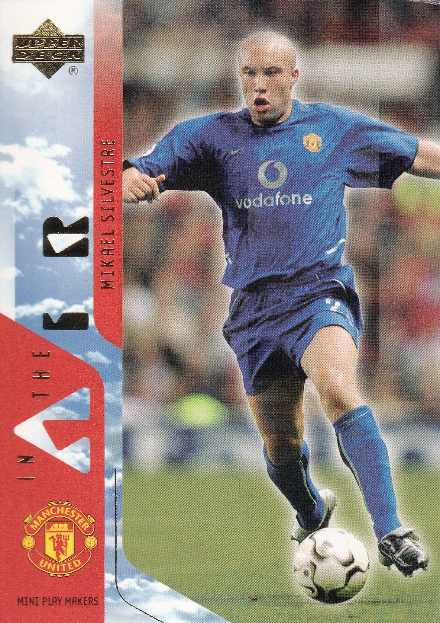 053. MIKAEL SILVESTRE - MANCHESTER UNITED - IN THE AIR