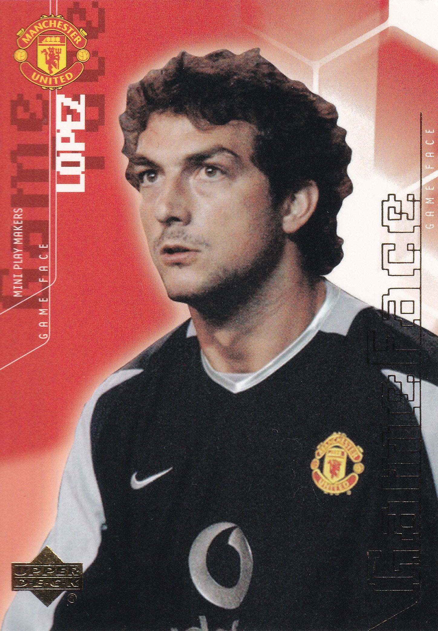 095. RICARDO LOPEZ - MANCHESTER UNITED - GAME FACE