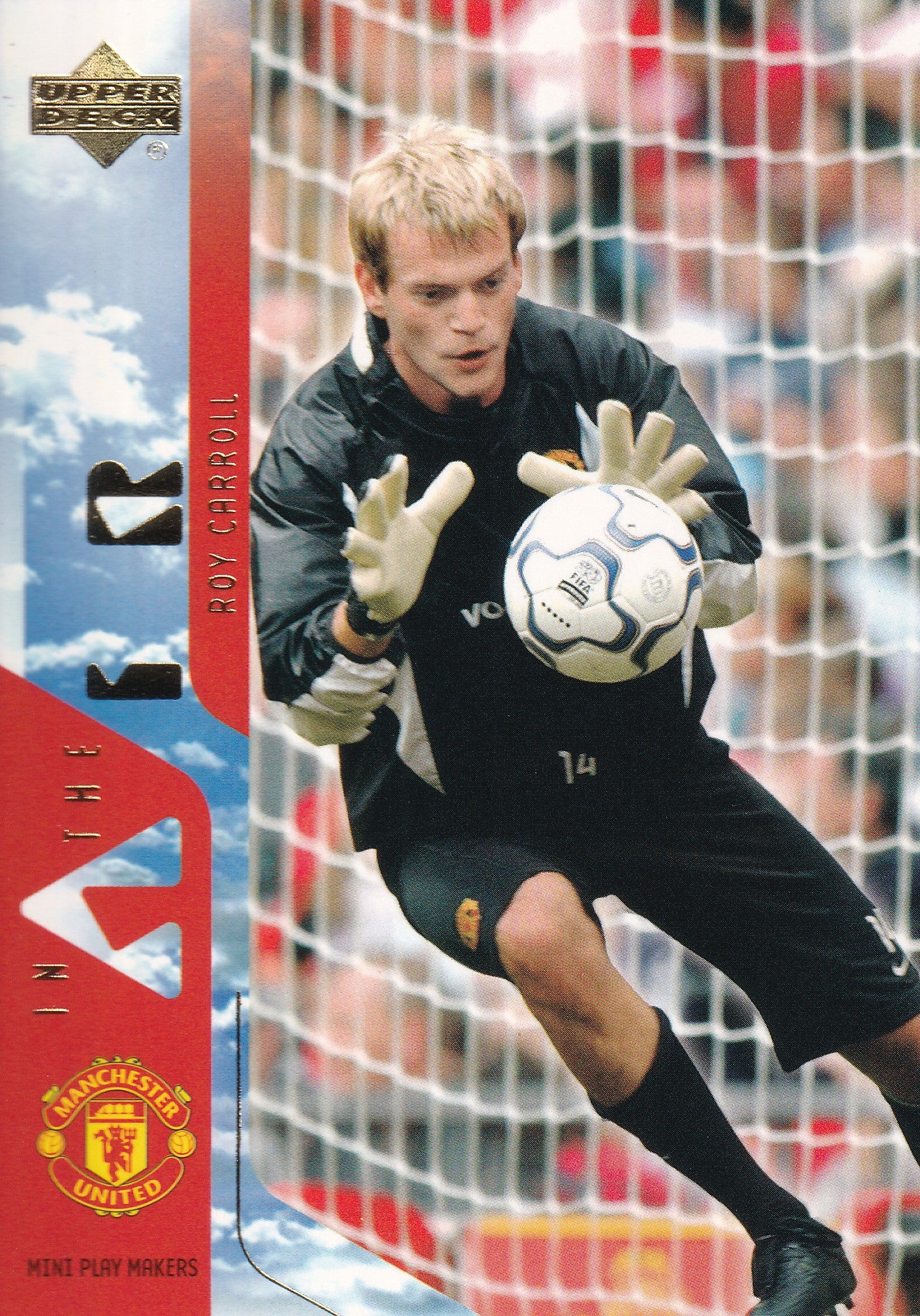 059. ROY CARROLL - MANCHESTER UNITED - IN THE AIR