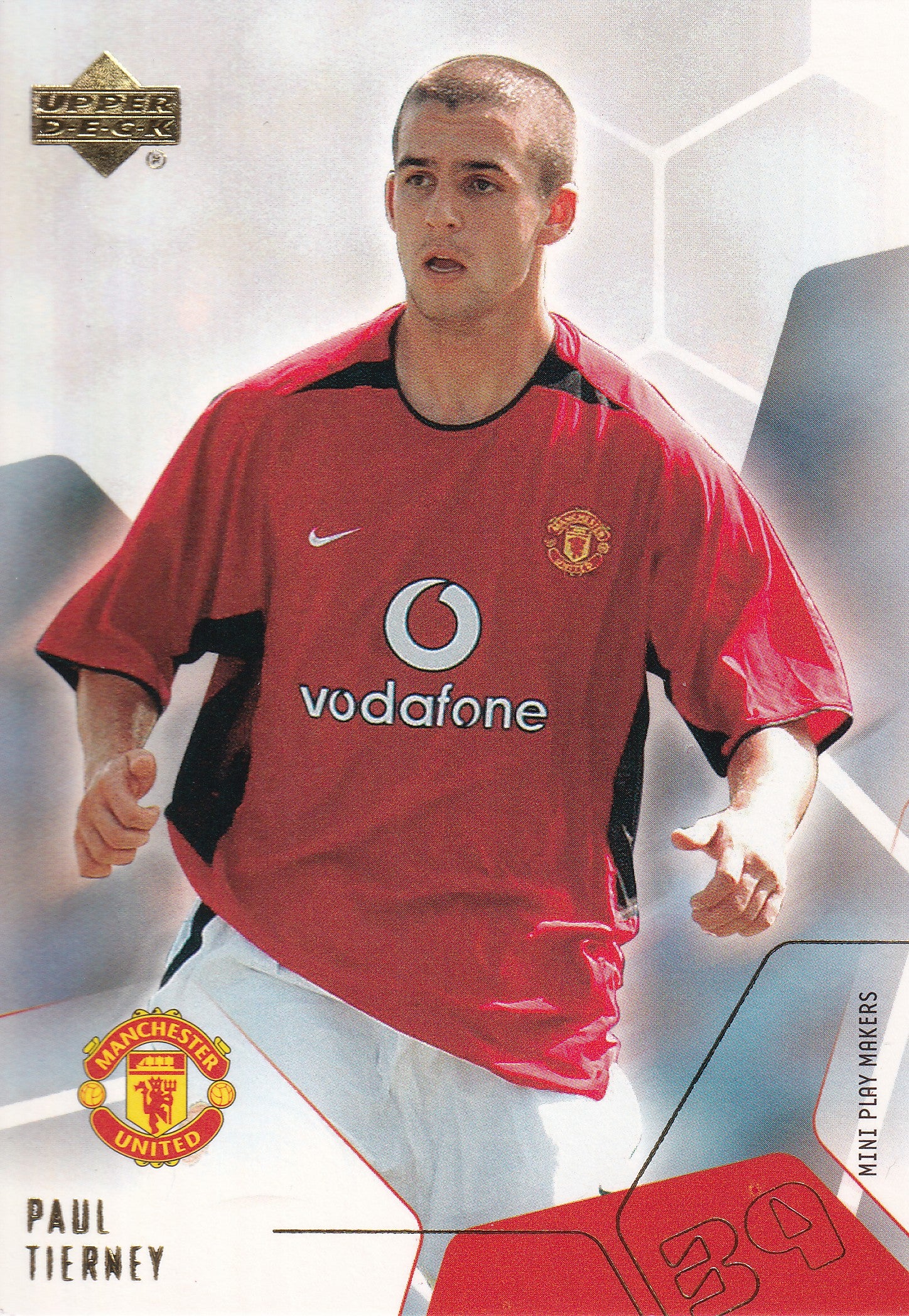 014. PAUL TIERNEY - MANCHESTER UNITED