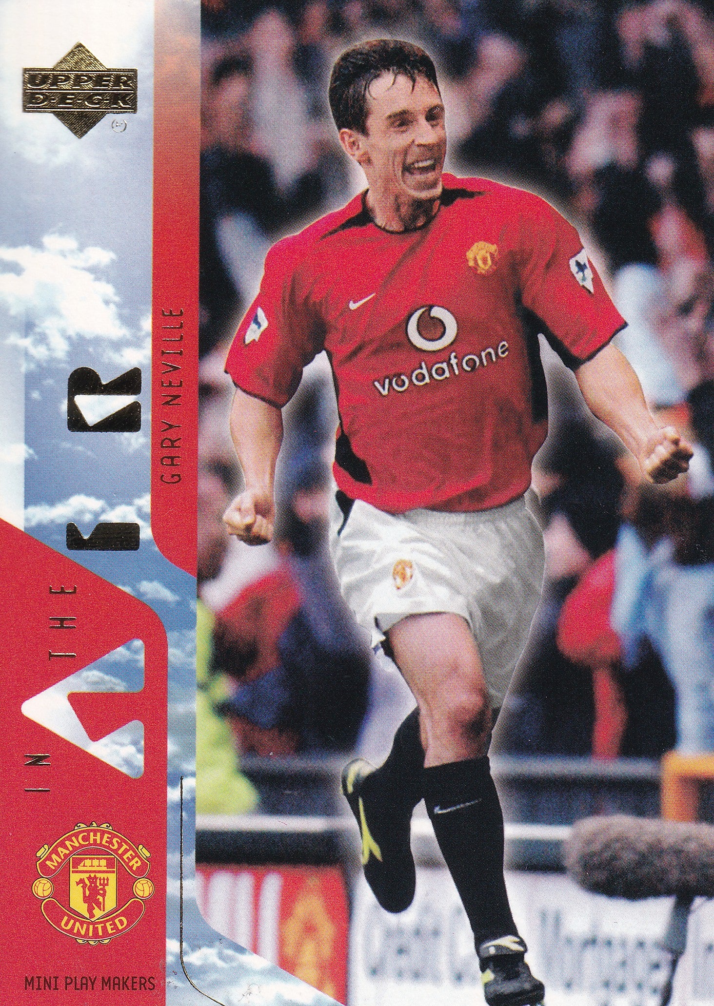 054. GARY NEVILLE - MANCHESTER UNITED - IN THE AIR