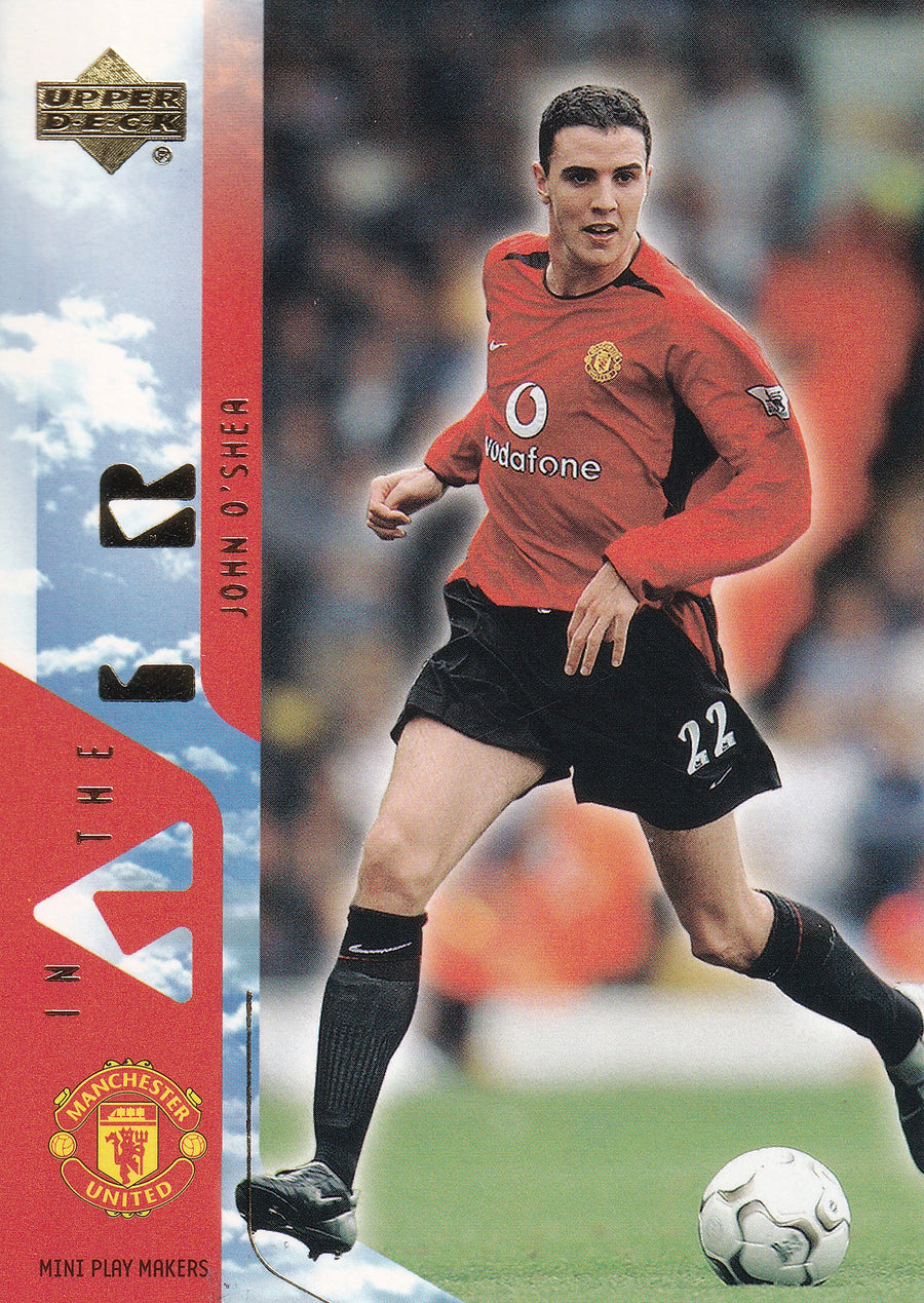 048. JOHN O'SHEA - MANCHESTER UNITED - IN THE AIR