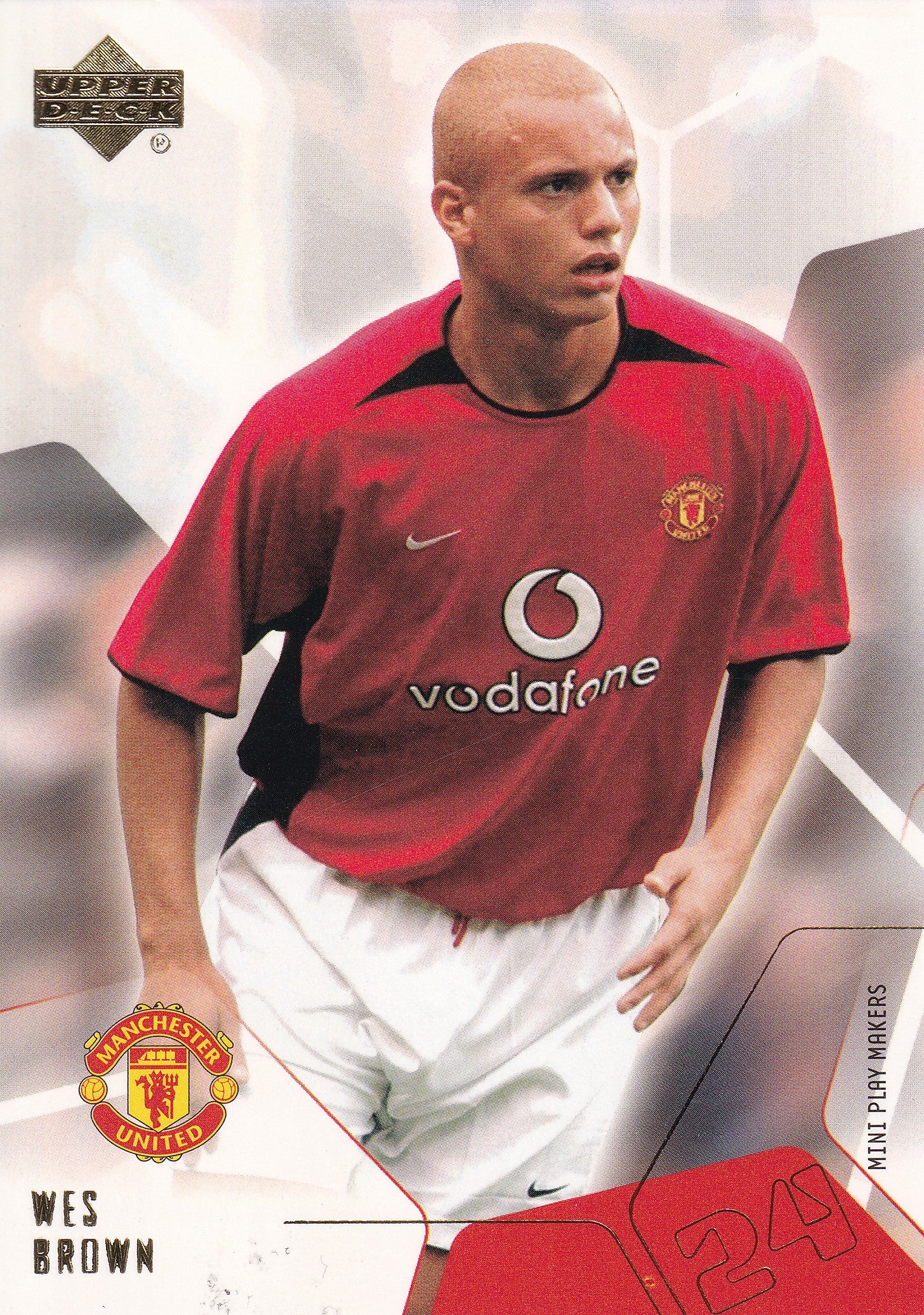 024. WES BROWN - MANCHESTER UNITED