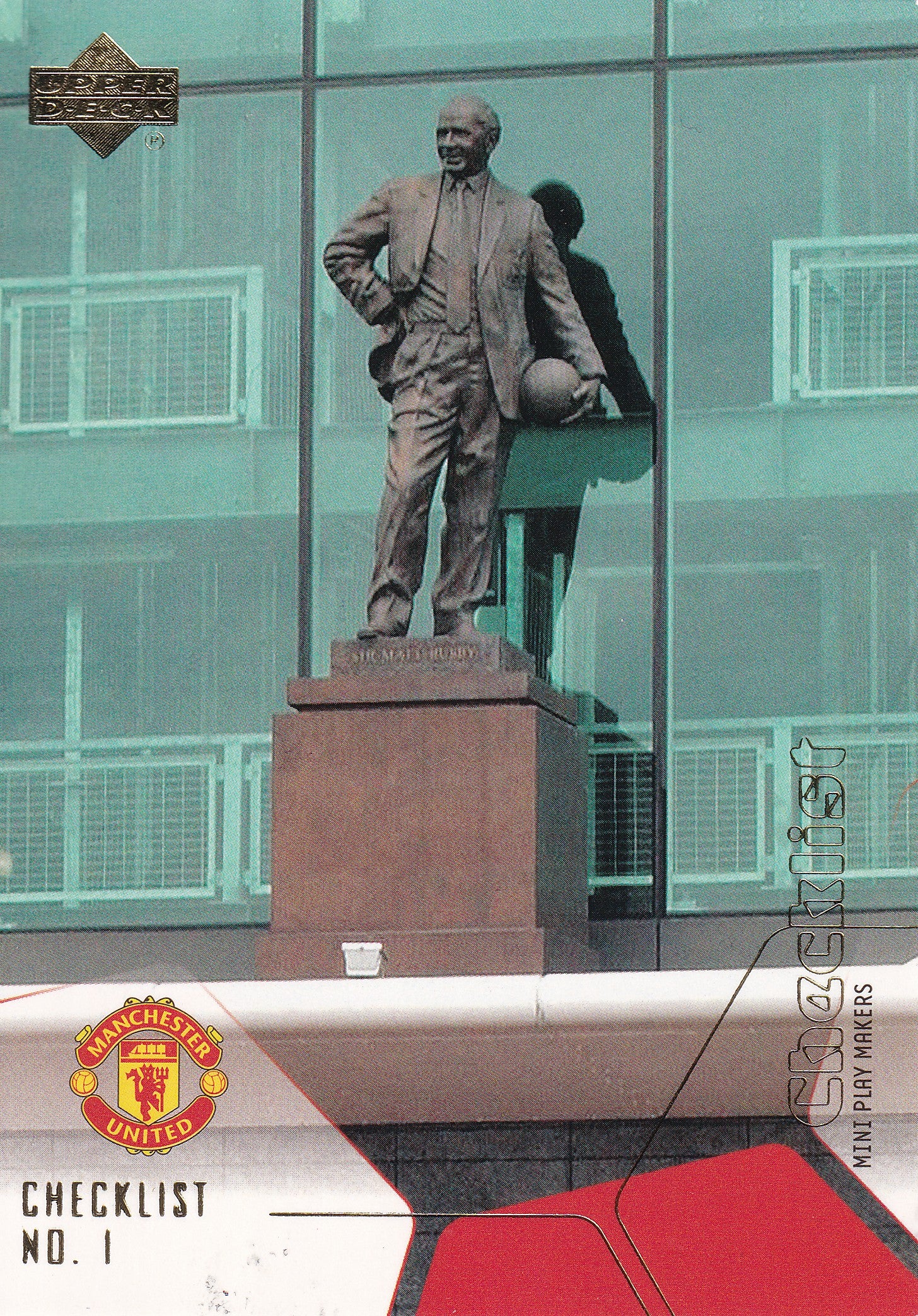 099. MANCHESTER UNITED - CHECKLIST NO. 1