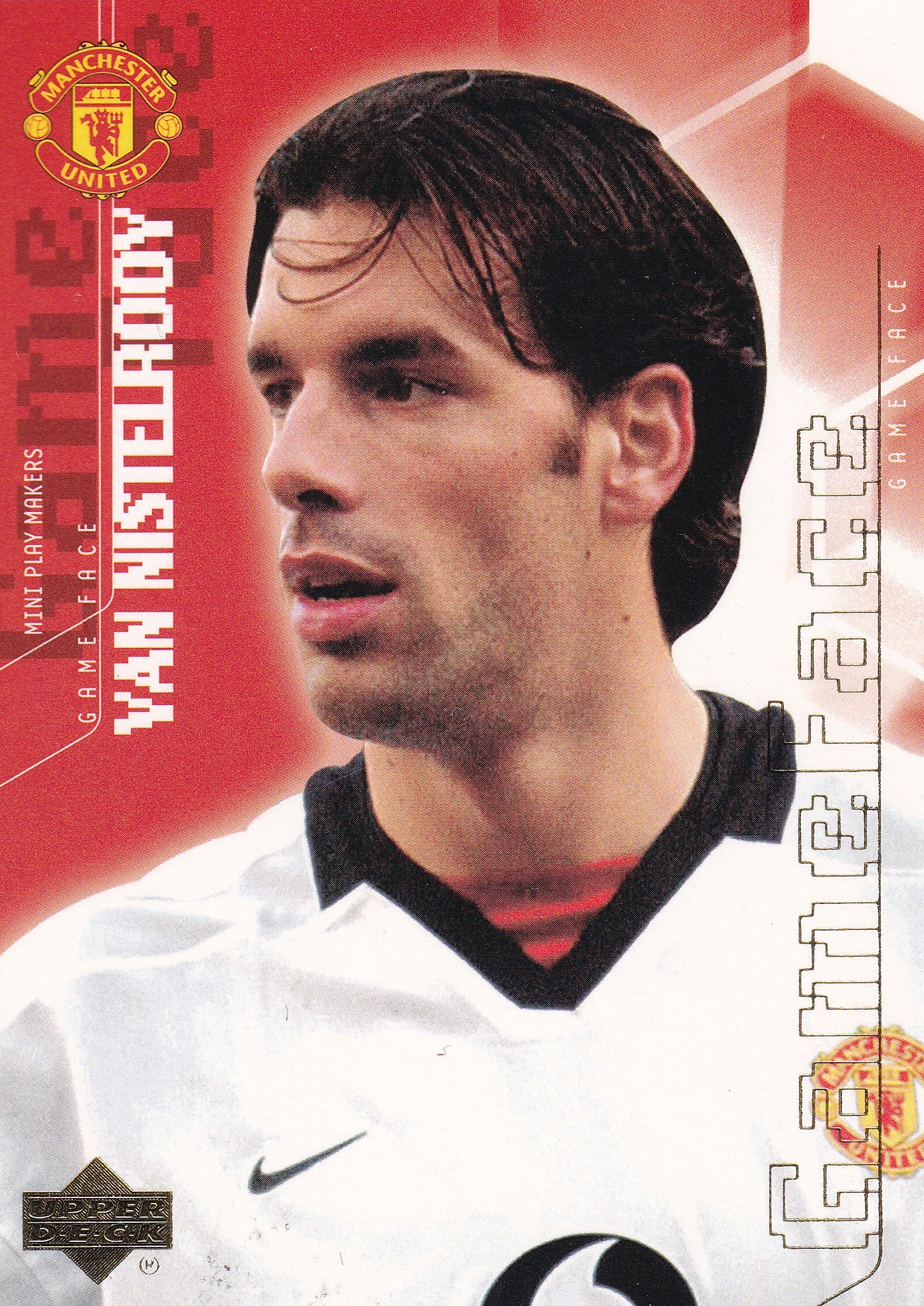 081. RUUD VAN NISTELROY - MANCHESTER UNITED - GAME FACE