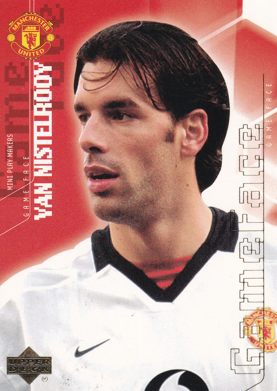 081. RUUD VAN NISTELROY - MANCHESTER UNITED - GAME FACE