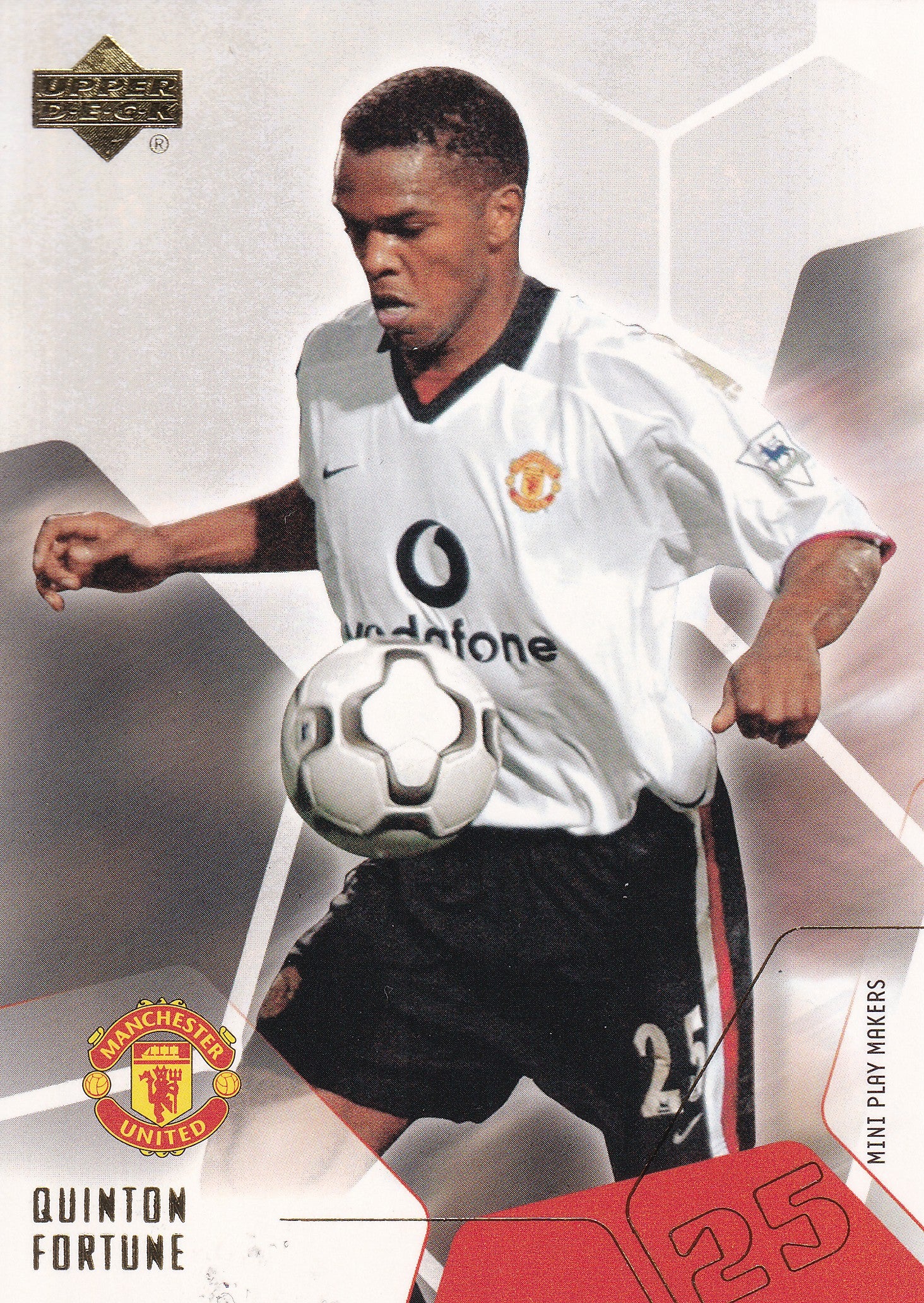 012. QUINTON FORTUNE - MANCHESTER UNITED