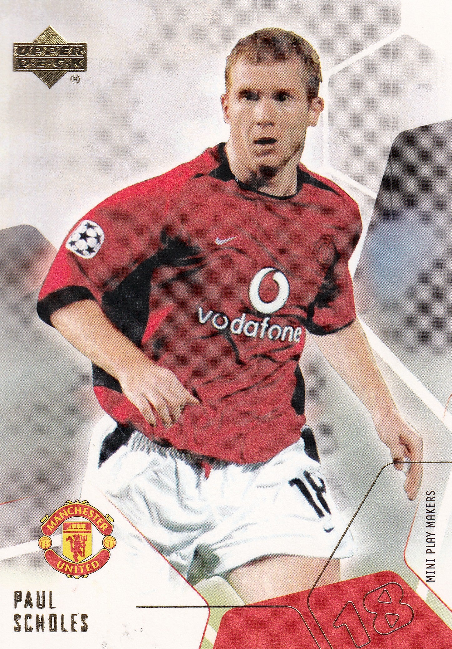 018. PAUL SCHOLES - MANCHESTER UNITED