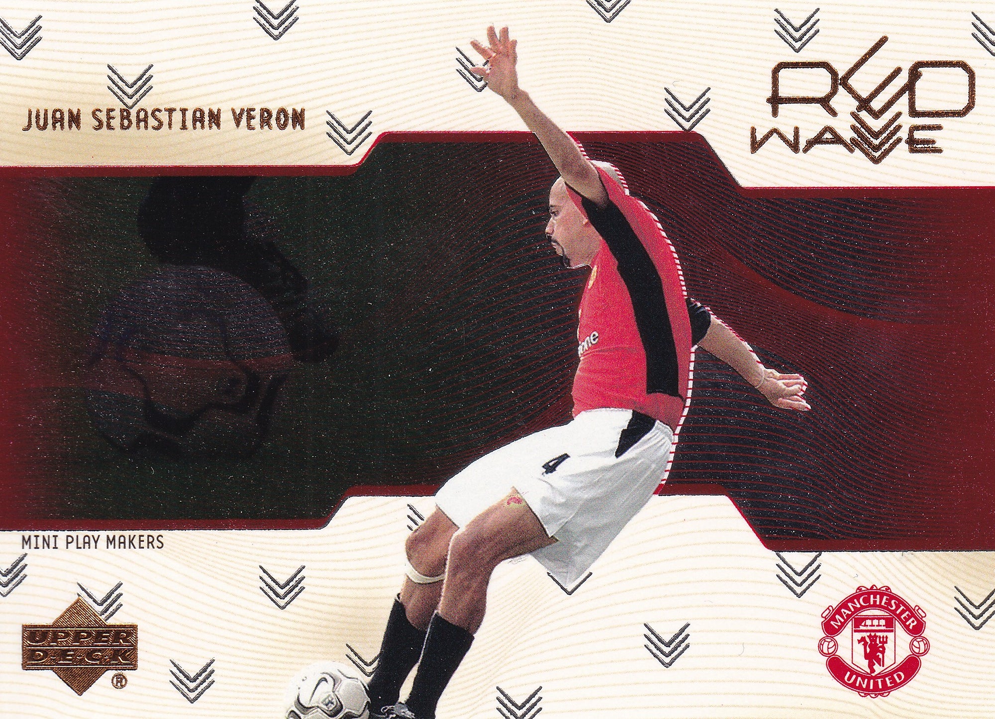 RW-06. JUAN SEBASTIAN VERON - MANCHESTER UNITED - RED WAVE