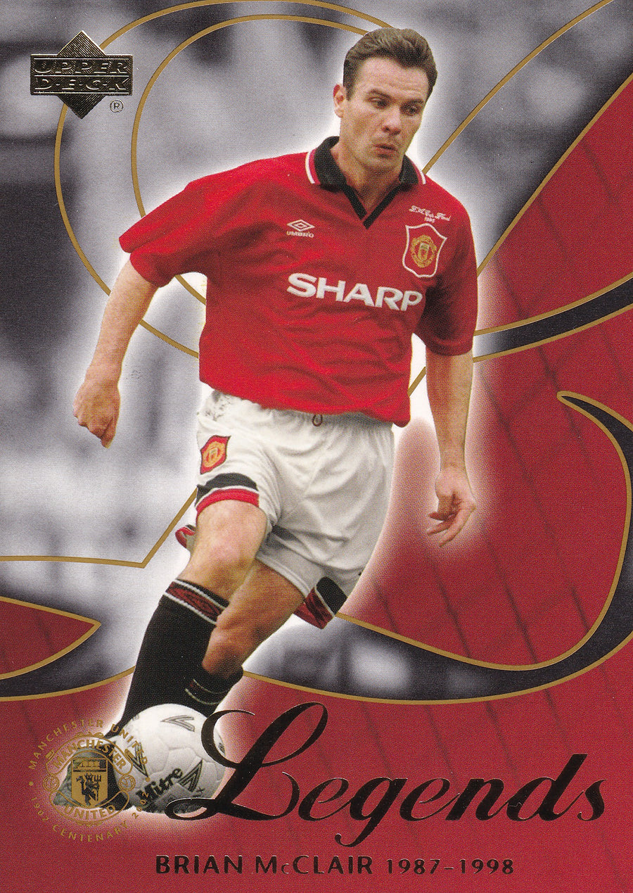 037. BRIAN McCLAIR - MANCHESTER UNITED - LEGENDS