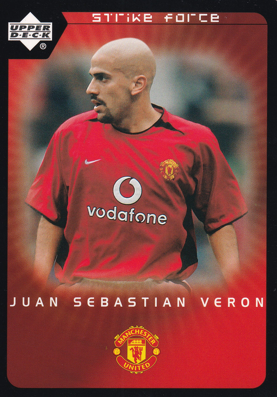 055. JUAN SEBASTIAN VERON - MANCHESTER UNITED - STRIKE FORCE