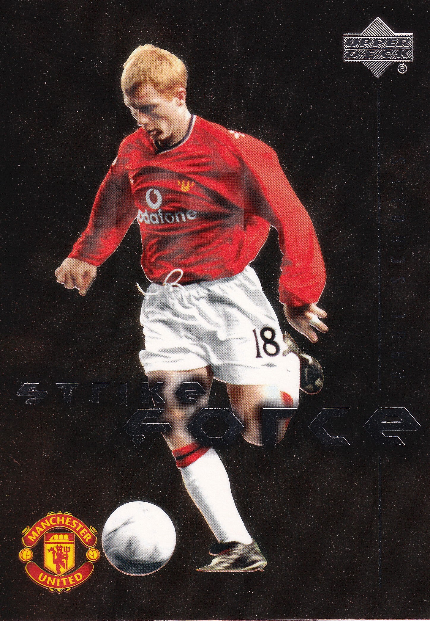 SF-01. PAUL SCHOLES - MANCHESTER UNITED - STRIKE FORCE