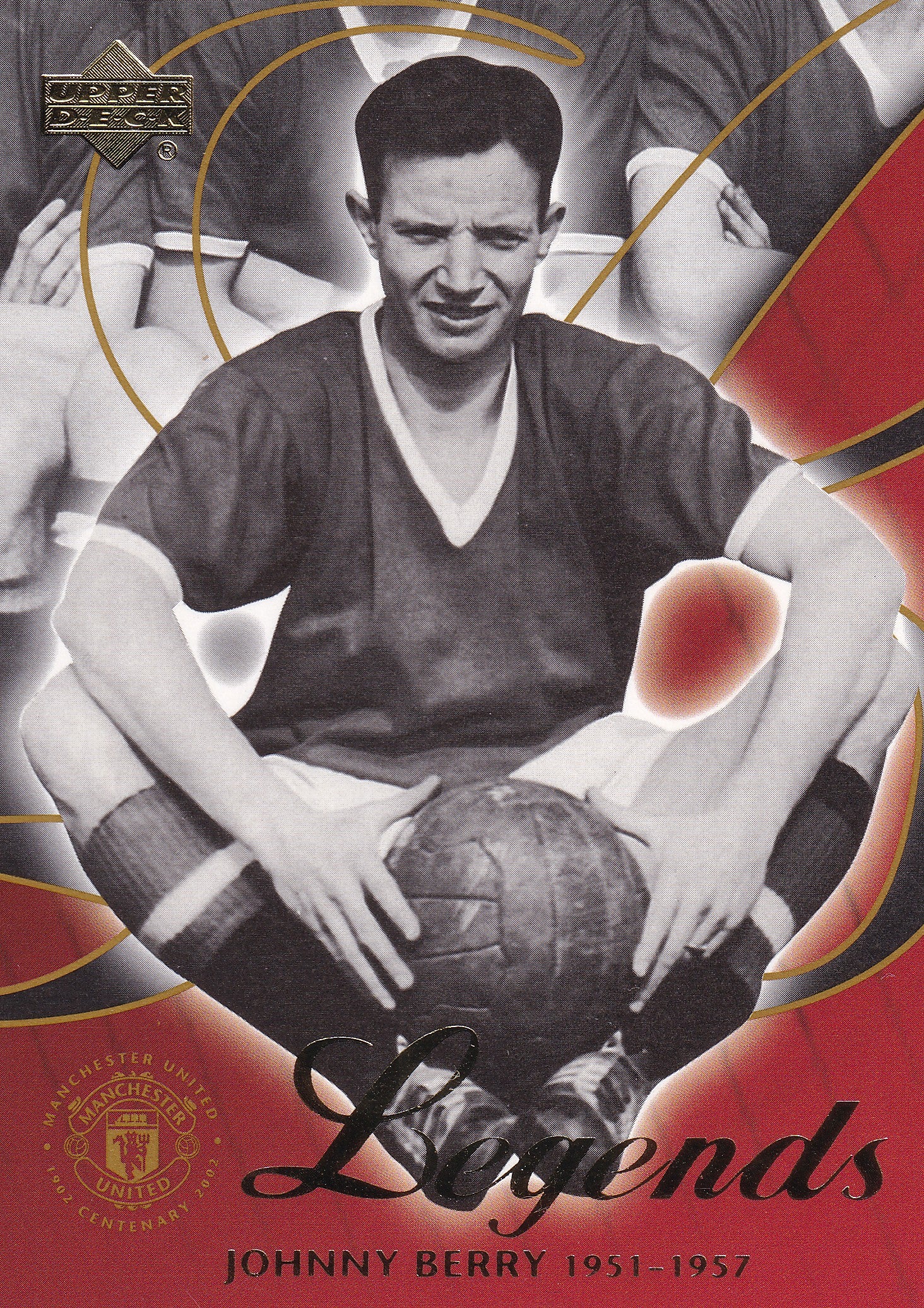 040. JOHNNY BERRY - MANCHESTER UNITED - LEGENDS