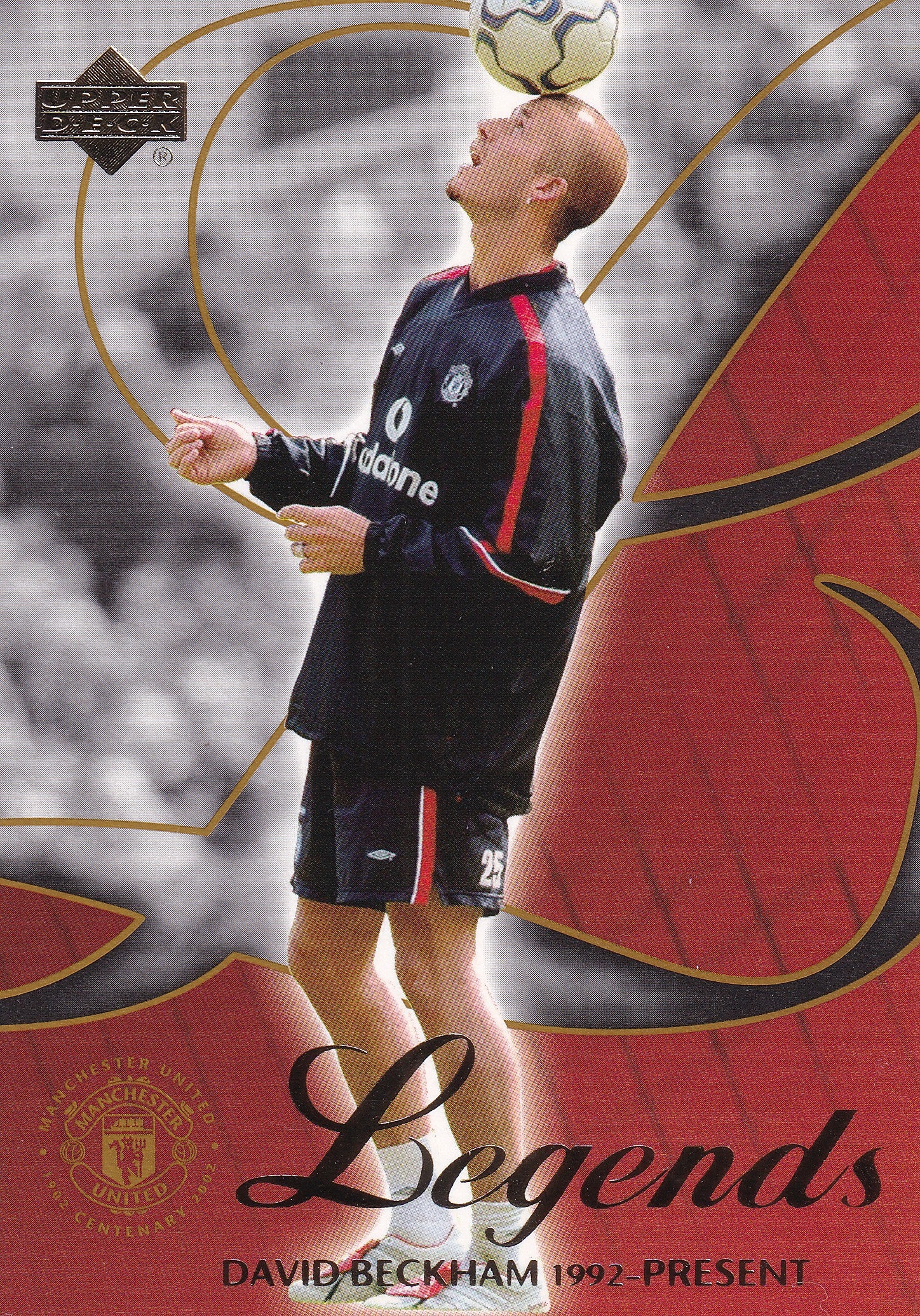 007. DAVID BECKHAM - MANCHESTER UNITED - LEGENDS