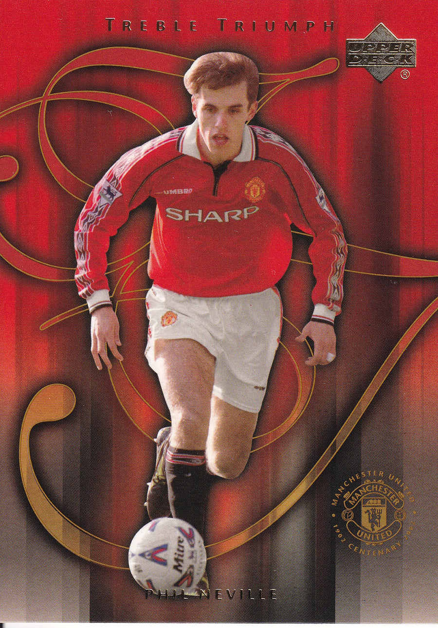 064. PHIL NEVILLE - MANCHESTER UNITED - TROPHY TRIUMPH