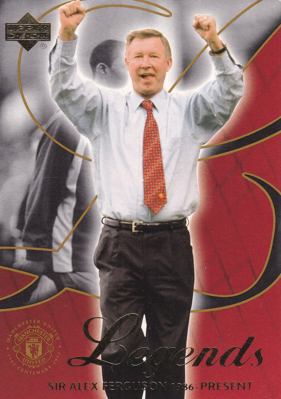 001. SIR ALEX FERGUSON - MANCHESTER UNITED - LEGENDS