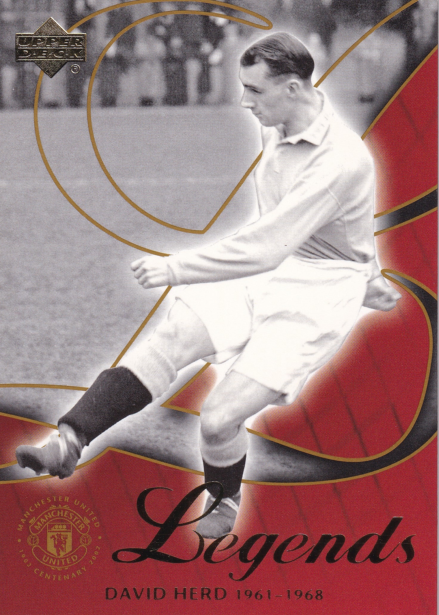 043. DAVID HERD - MANCHESTER UNITED - LEGENDS