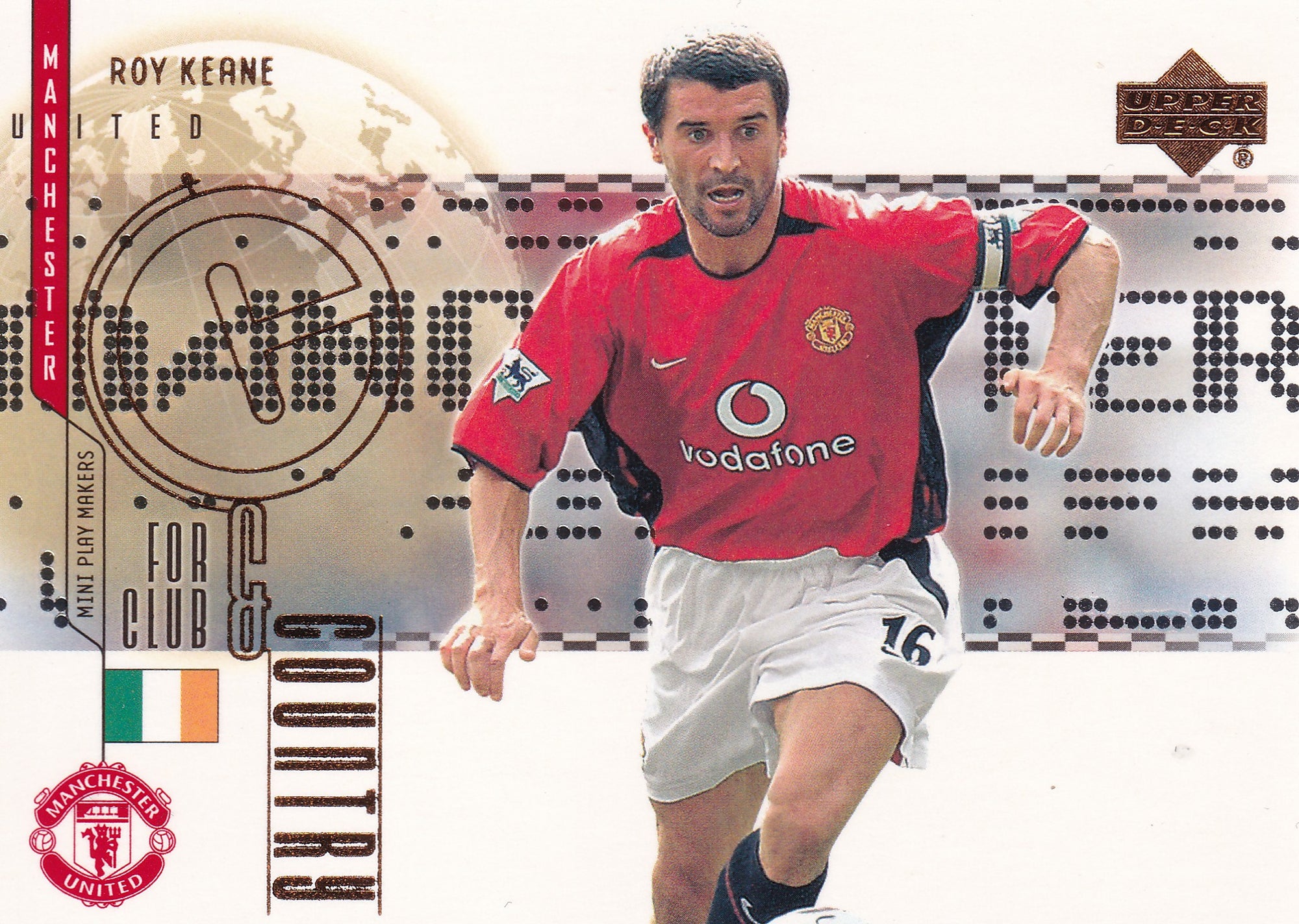 CC-09. ROY KEANE - MANCHESTER UNITED - FOR CLUB & COUNTRY