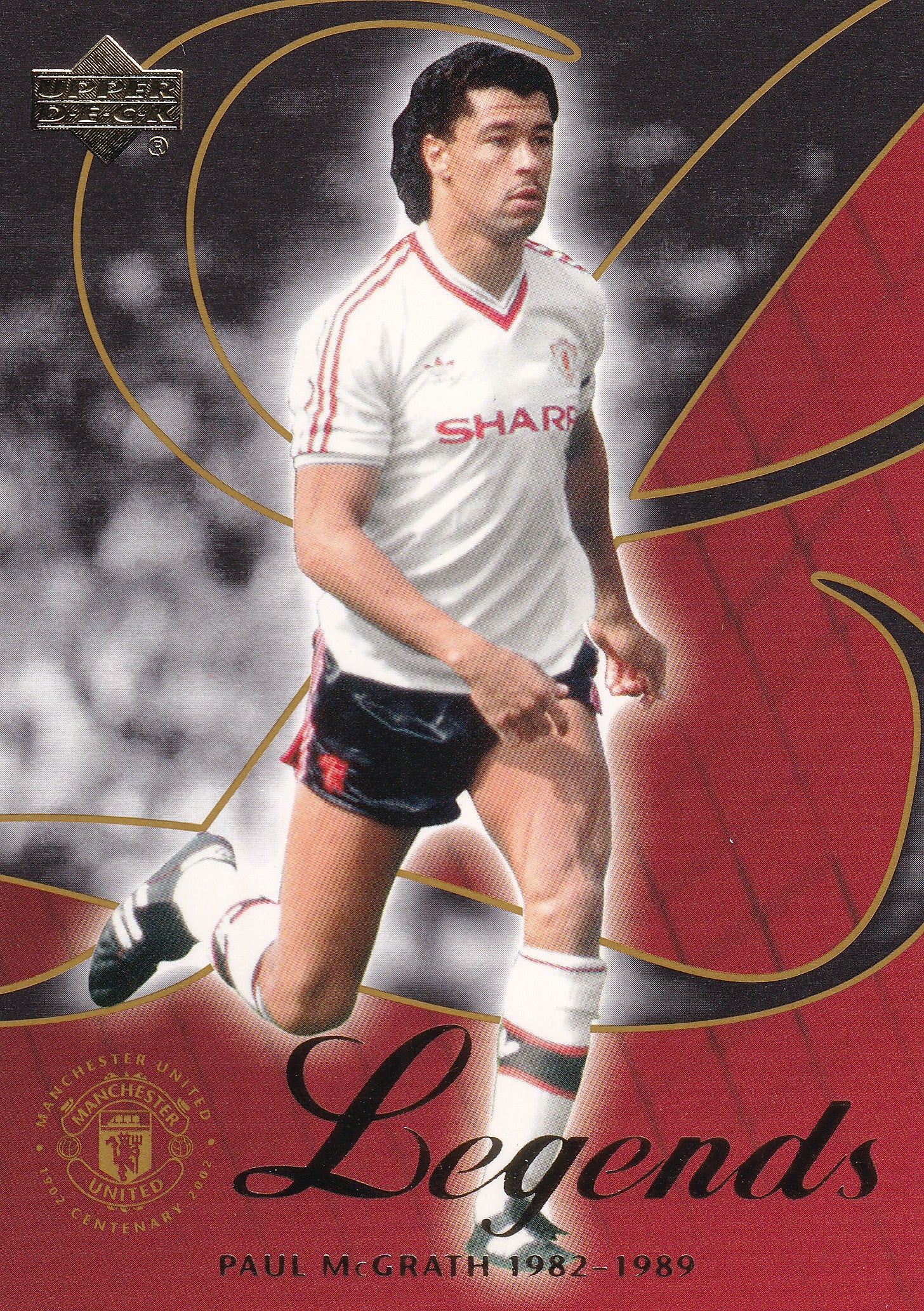 025. PAUL McGRATH - MANCHESTER UNITED - LEGENDS
