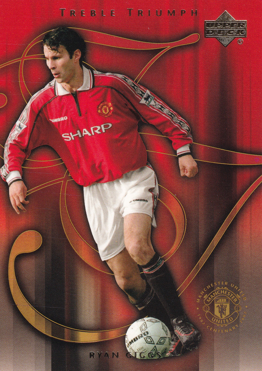 058. RYAN GIGGS - MANCHESTER UNITED - TROPHY TRIUMPH